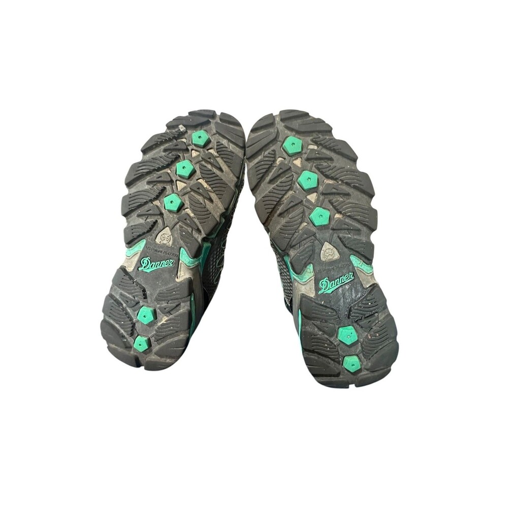 Women's Danner Extrovert 52140 Gray Hiking Shoes Gray Turquoise Womens Sz 6 M - Picture 5 of 11